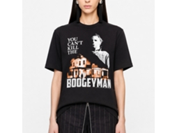 Rockinstone Halloween Movie Boogeyman House Black Adult T-shirt Size:l