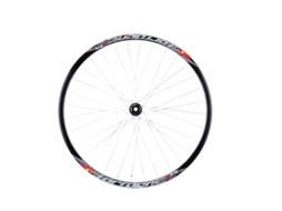 Roda Dianteira com Disco Aro e Eixo Passante VELOX 700 Mach1 Stormer 15. Centerlock 12X100