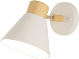 Luminária de Parede Rústica Moderna para Quarto SFUSHOS