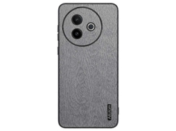 Capa De Celular À Prova De Choque Em Couro De Casca De Árvore
