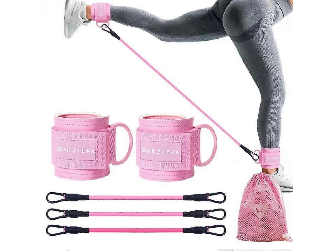 Faixas De Resistência Para Tornozelo Com Algemas, Para Treino De Pernas E Glúteos