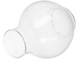 Vidro Redondo E Resistente Para Lâmpada De Querosene, Formato Redondo, Proteção Contra Vento, Ambiente