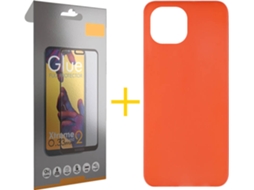 Capa e Película Apple iPhone 13 SKYHE Liso Vermelho