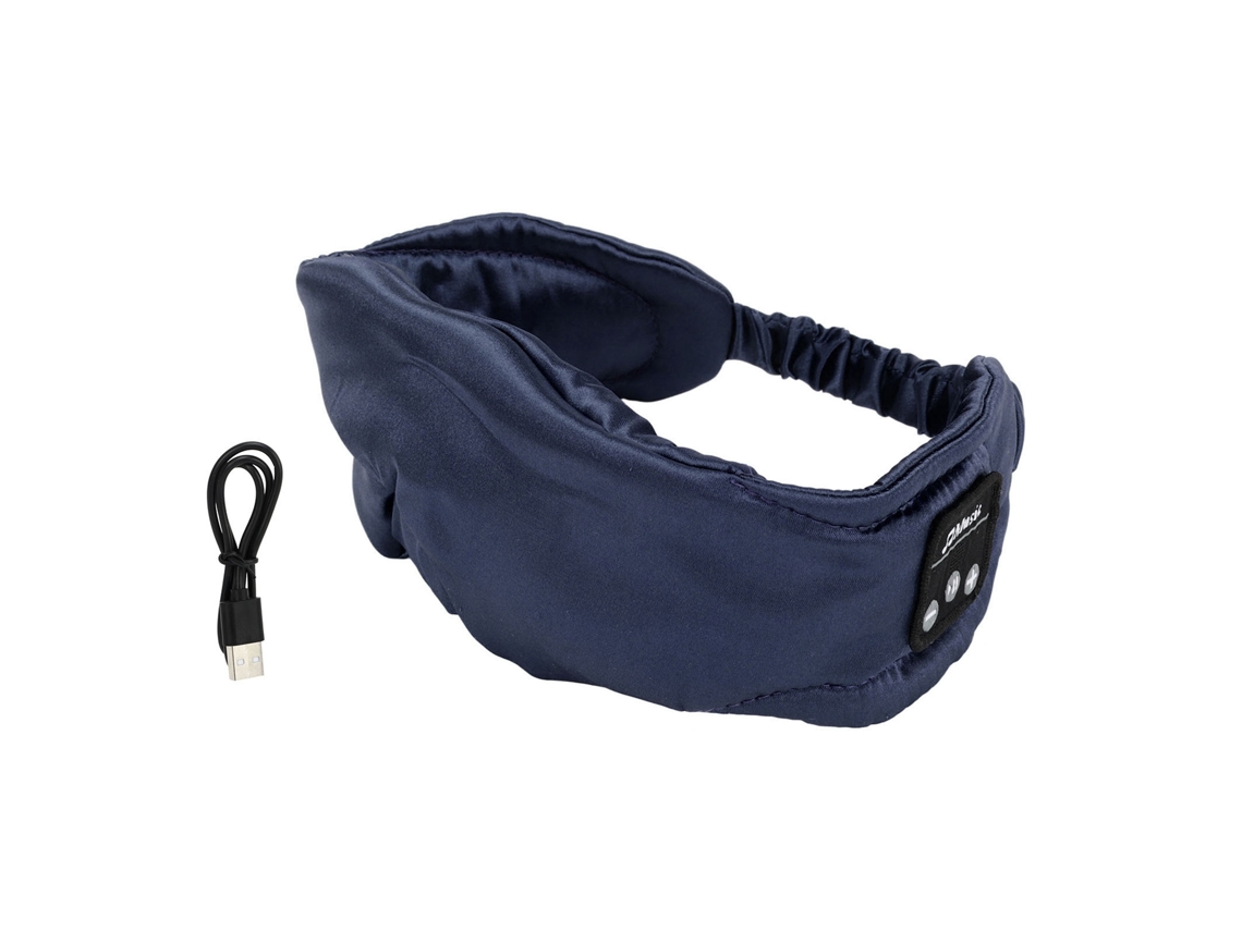 Máscara Ocular Bt com Fones para Dormir Sem Fio
