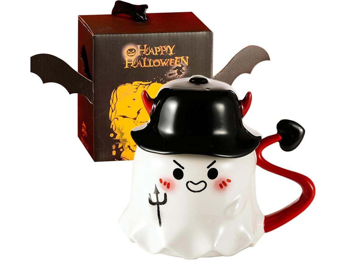 Caneca Fantasma, Canecas De Café De Cerâmica Fofas Para O Halloween, Decoração De Festa Para Casa, E Gokoco