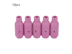 10 Peças De Bicos De Cerâmica Para Copa 10n50-10n46 4-8 Para Soplete Tig Wp-17/18/26 (10n50 6.5mm)