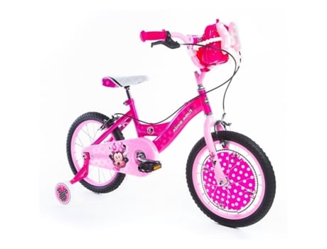Bicicleta Infantil Huffy 21998w (cor De Rosa - Aço - Roda Insuflável)