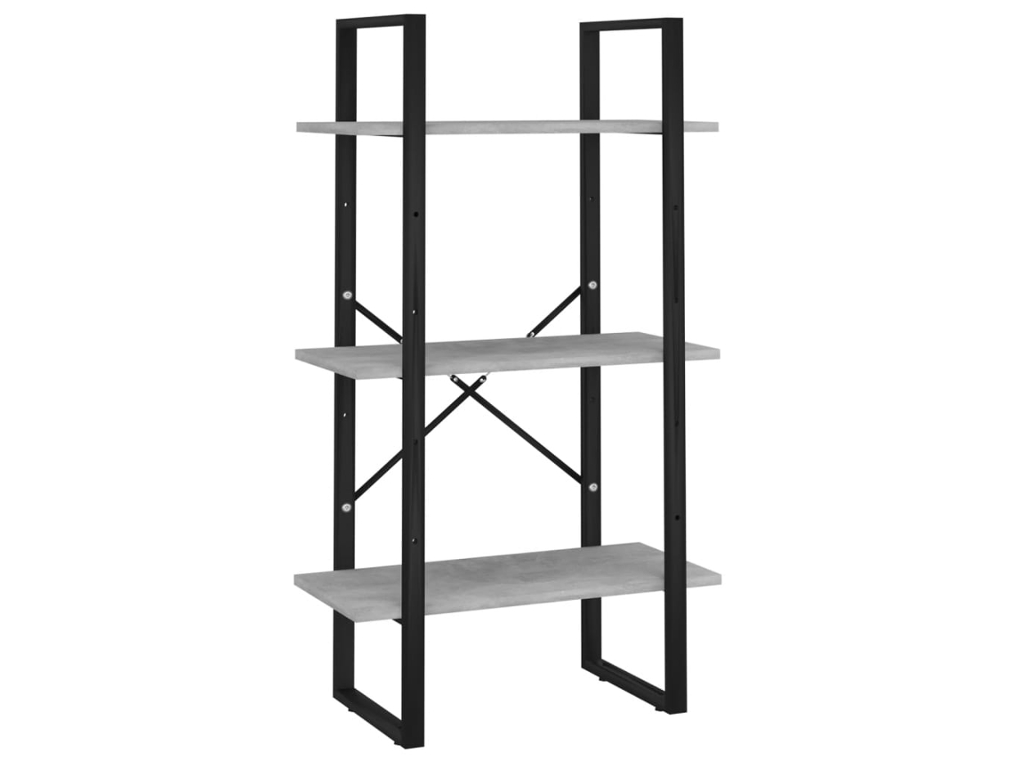 Storage Shelf, Storage Shelves Vidaxl Cinzeto Madeira Processada (n/a)