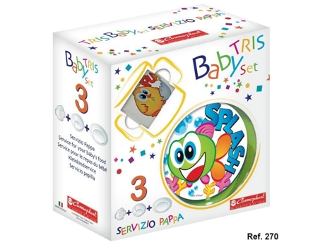Caixa Bebê 4 Peças COSMOPLAST
