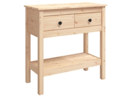 Mesa Console 75x35x75 Cm Madeira de Pinho Maciço MAISON EXCLUSIVE