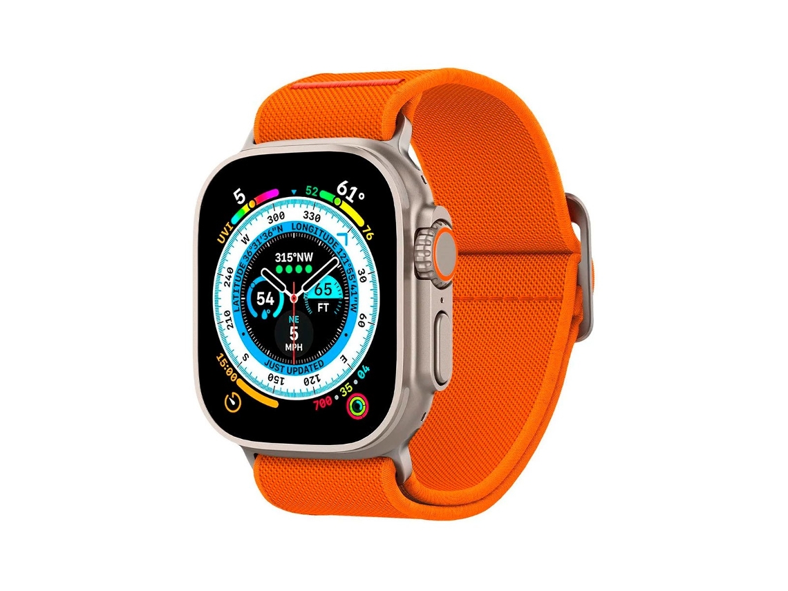 Pulseira SPIGEN Lite Fit Ultra Apple Watch Ultra Series 49 mm laranja
