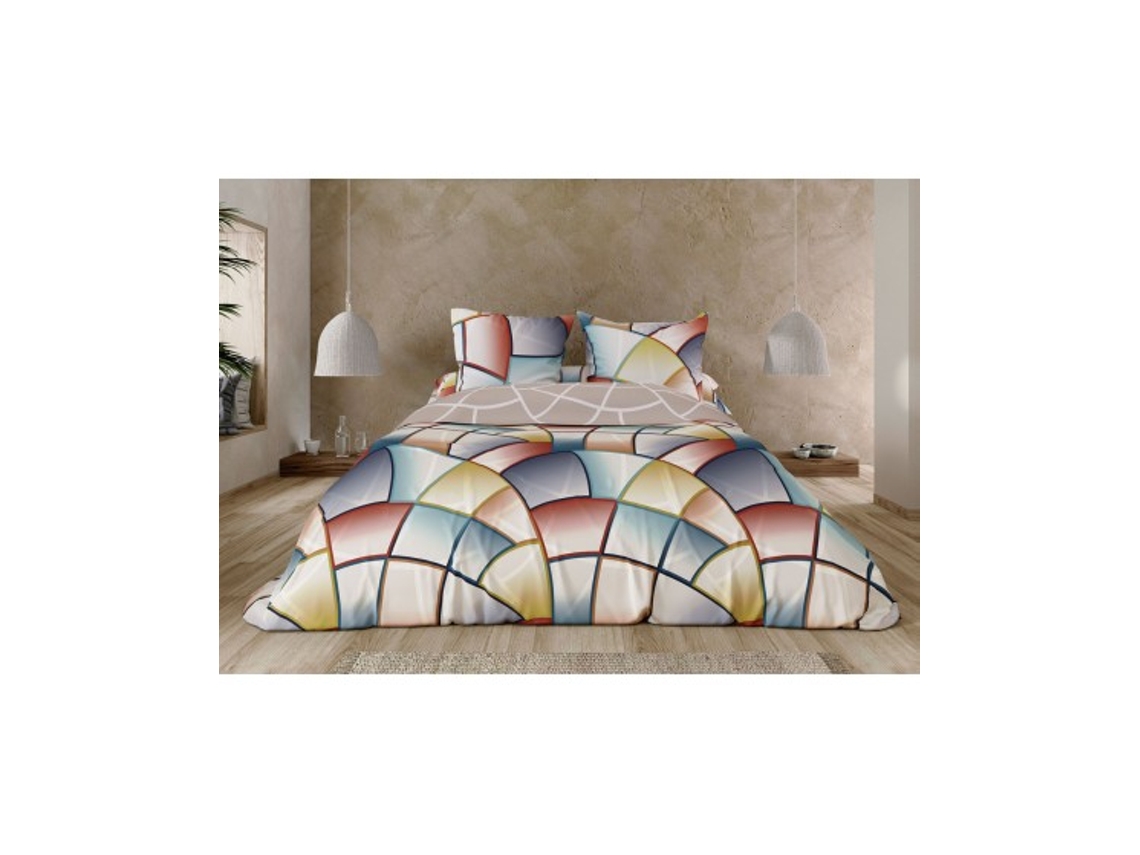 Capa de Edredão Pierre Cardin Lucas Multi 090 Cm