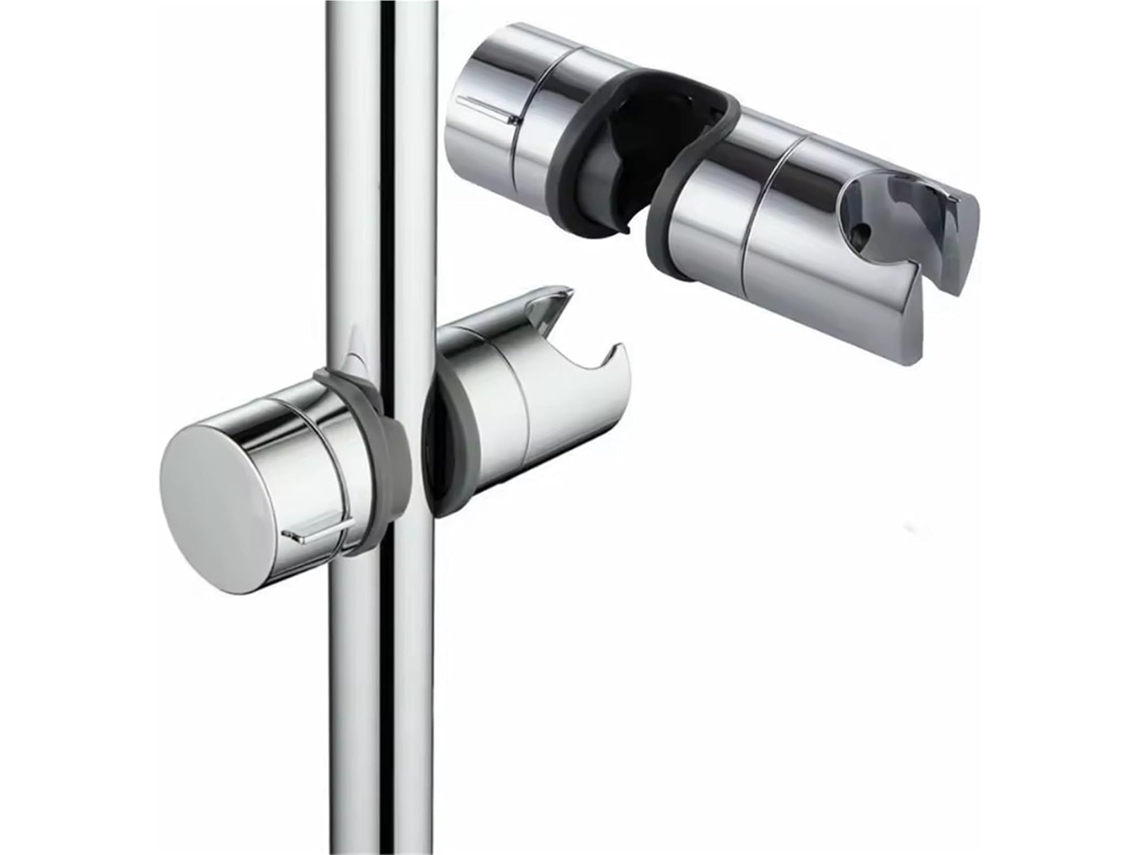 Suporte De Chuveiro Mão Reposição 2 Peças Para Barra Deslizante 18a 25mm, Suporte De Cabeça Ajustável Com Rotação 360°