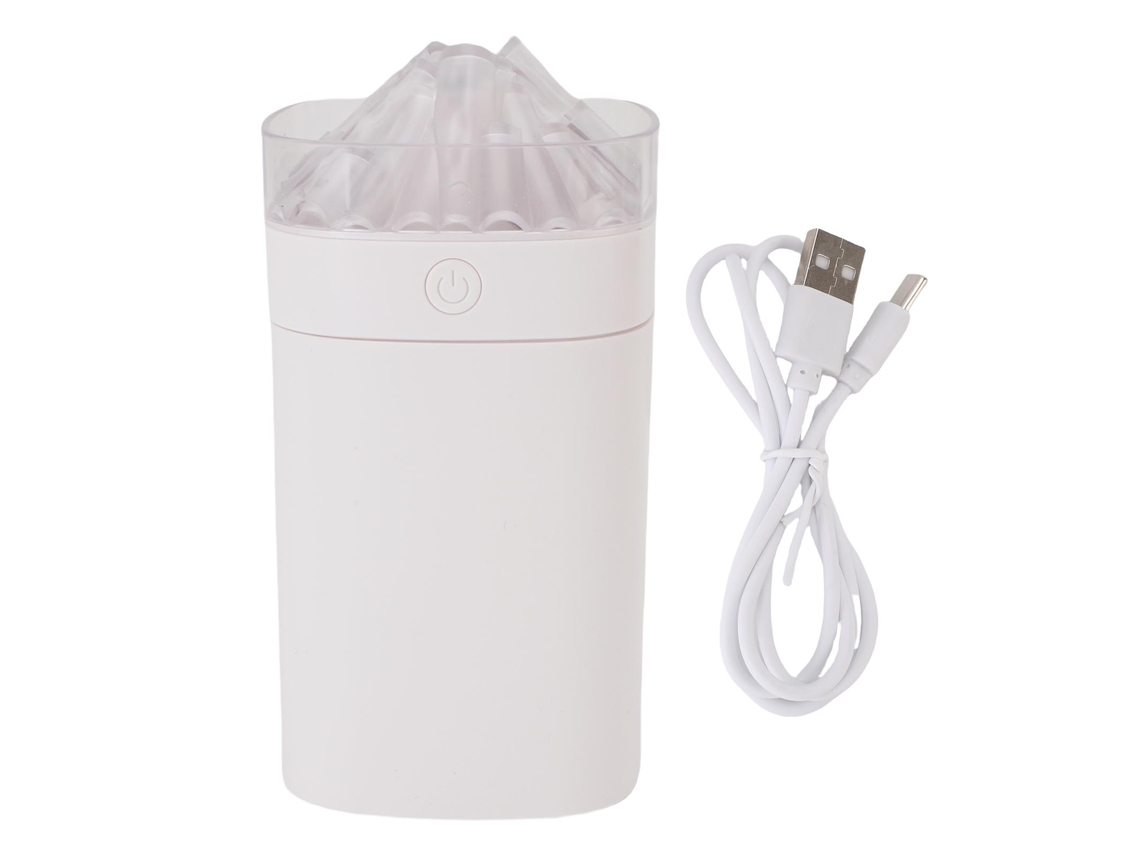 Máquina De Aromaterapia Laxiscreed Com Luz Colorida E Chama De Vulcão, Umidificador Usb Para Casa
