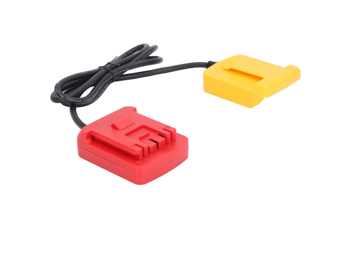 Laxiscreed Adaptador De Bateria De Lítio Para Ferramentas Dcb201 E Extensão Leve