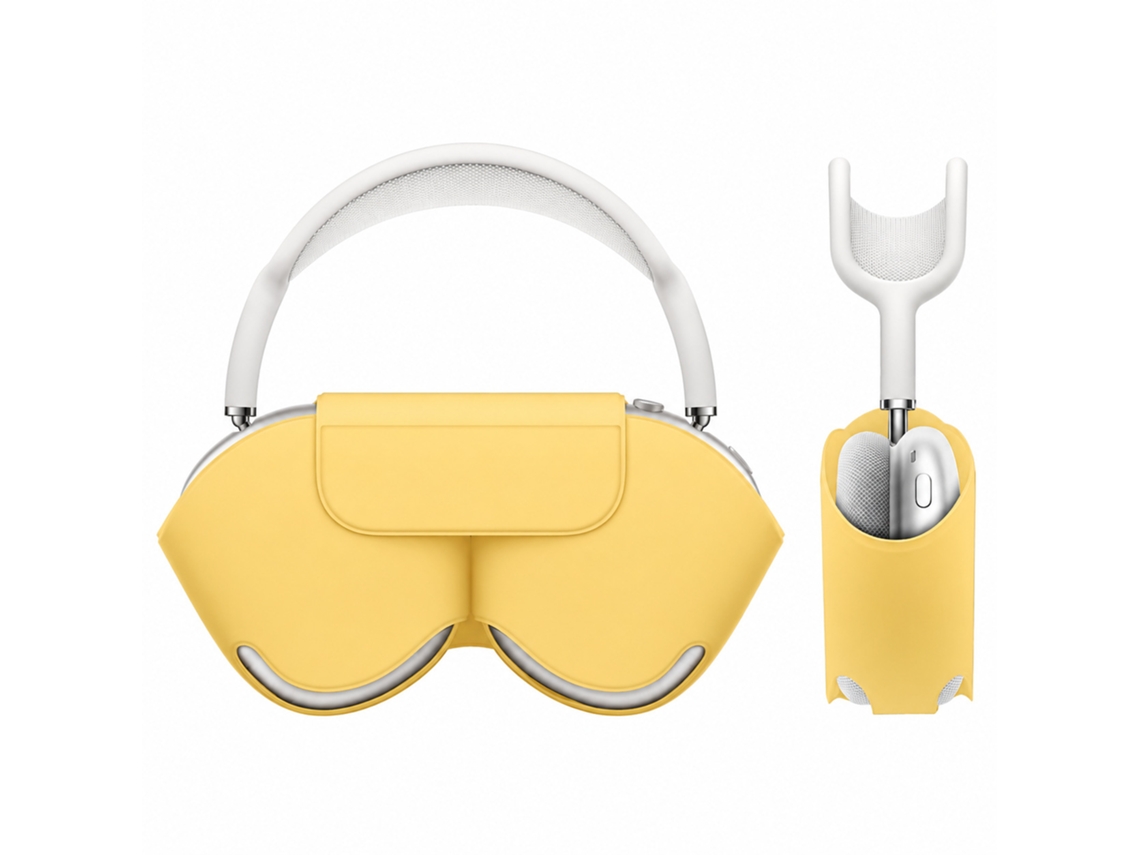 Estojo Protetor de Couro Magnético para Airpods Max 1/2, com Modo de Baixa Energia, Resistente a Arranhões e a Choques, Ideal para Crianças STELASPLEN