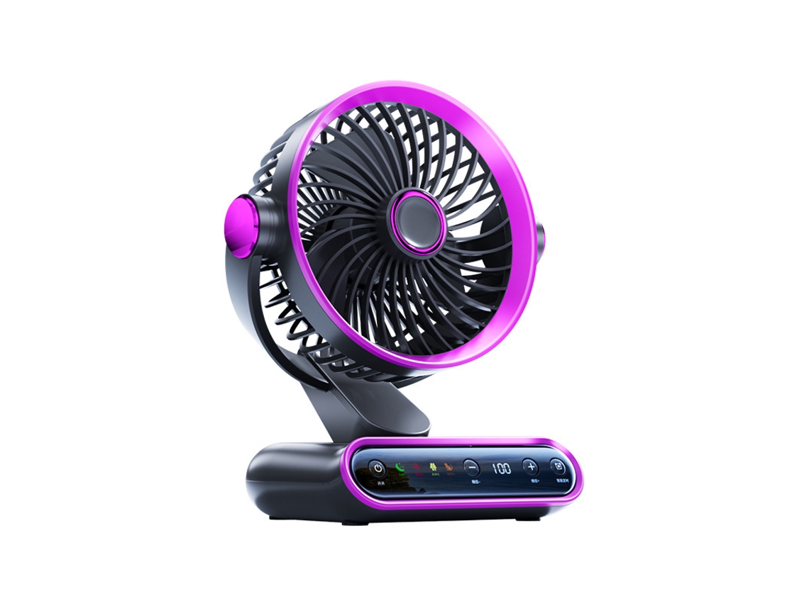 Ventilador Usb Mini com Clipe e Luz Noturna CHABERLU