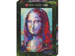 Puzzle 1000 peças People Mona Lisa (Idade minima recomendada: 9 anos)