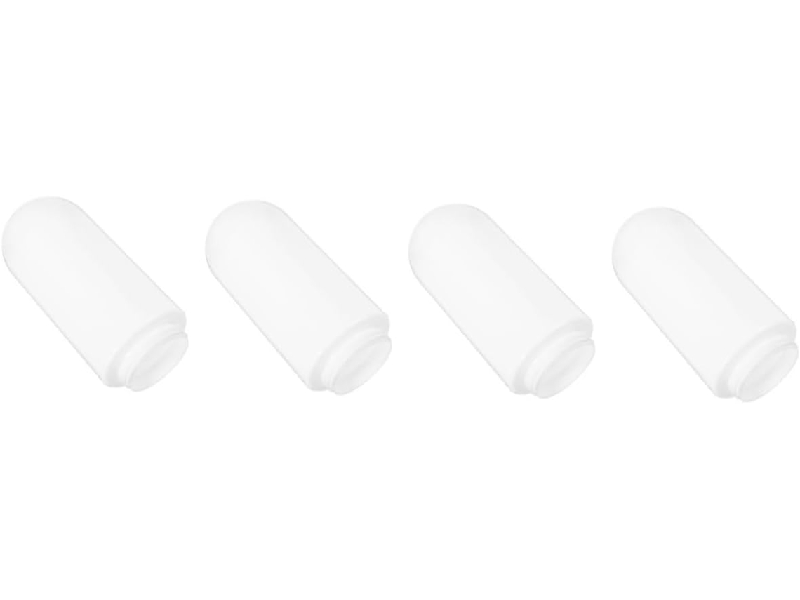Conjunto De 4 Peças De Cúpulas De Acrílico Para Luminária De Jardim Externa, Substituição Para Luminária De Jardim, Design Irregular Gokoco