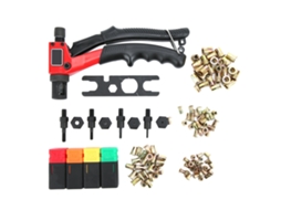 Kit De Pistola De Remaches Tuerca Manual Com Mandril, Ferramenta De Fixação Industrial Hardware M3‑m6
