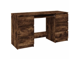 Secretariado MAISON EXCLUSIVE em Madeira Derivados Carvalho Fumado (140x50x77 cm)