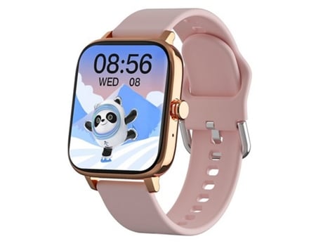 Smartwatch Lige I13 Dourado com Rosa Feminino