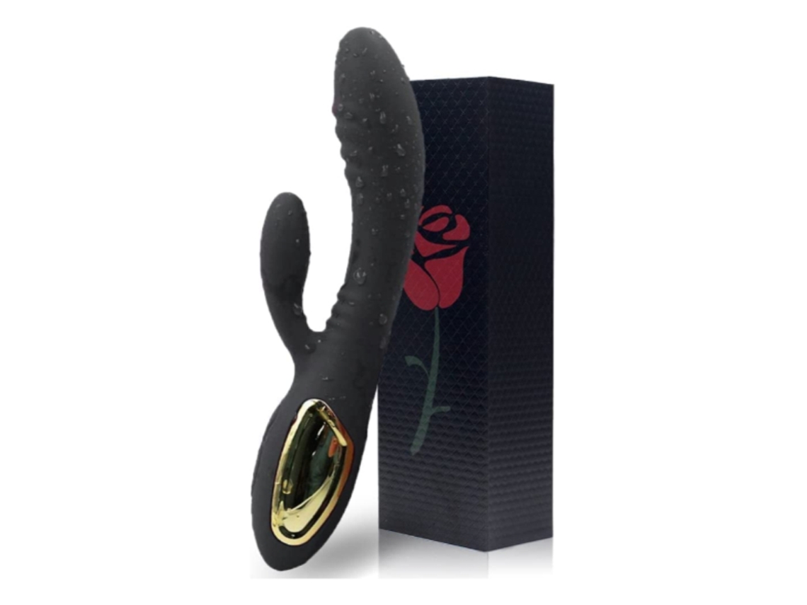 Vibrador, 10 Padrões, Brinquedos Sexuais À Prova De Água Para Relaxar O Corpo (preto)