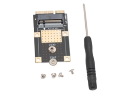 Aetheria adaptador Msata para M.2 Ngff Key B Suporta Ssd 2230/2242 com Capacidade Grande de Armazenamento