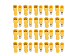 Conectores De Crimpagem Isolados Laxiscreed Para Fios 12-10 Awg De Alta Qualidade