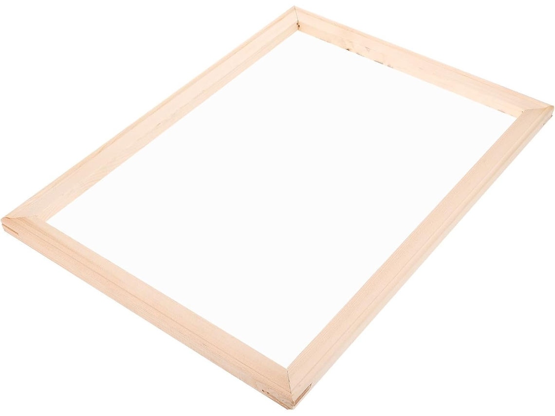 Moldura De Madeira Maciça 40x60cm Para Fotos De Pinturas A Óleo, Estilo Vintage, Fácil De Transportar, Ideal