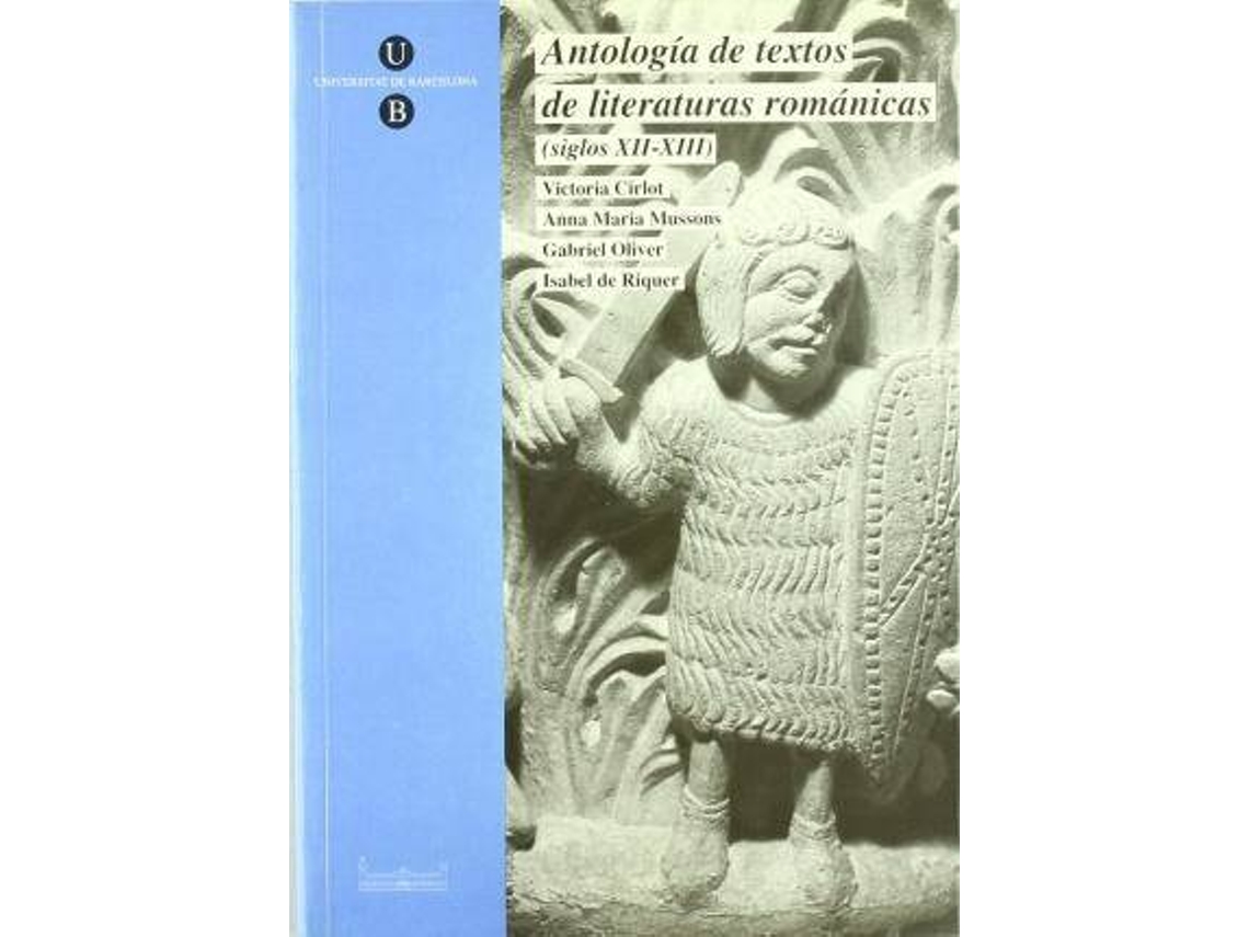Livro Antología de textos de literaturas románicas (siglos XII-XIII) de Cirlot I Valenzuela, Victòria (Espanhol)
