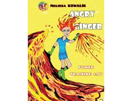Livro Angry Ginger Power Training Day De Melissa Kowalik (inglês)