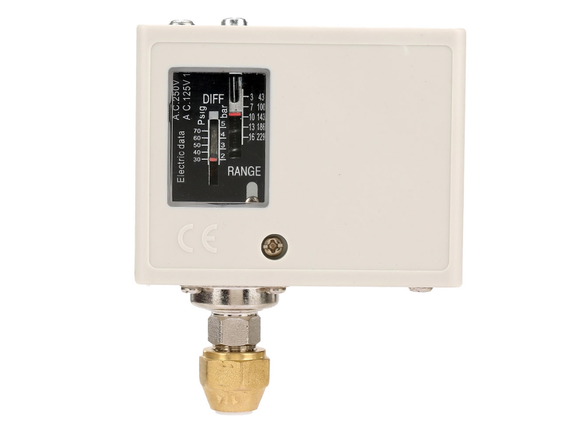 Laxiscreed Interruptor De Controle De Pressão Eletrônico Para Água E Ar, 24v A 380v