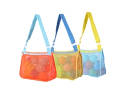 Conjunto 3 Bolsas De Armazenamento De Malha Para Brinquedos De Praia Yuysan 21x25x8cmbb01)