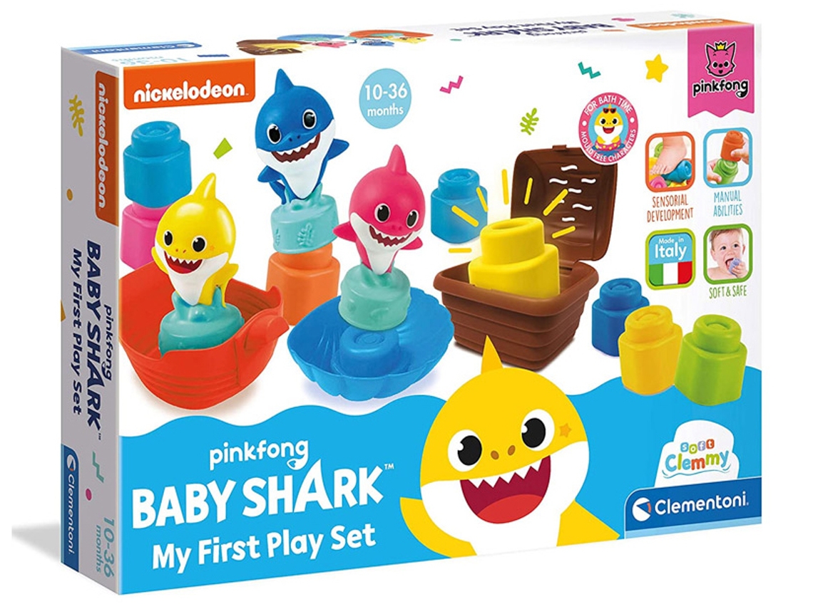 Soft Clemmy Baby Shark Playset