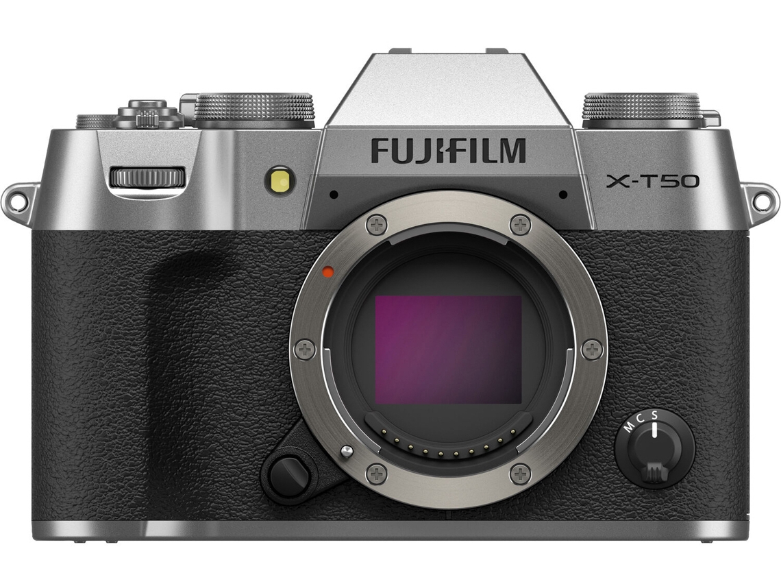 Máquina Fotográfica FUJIFILM X-T50II (Prateado - 40.2 MP - ISO 64-51200)