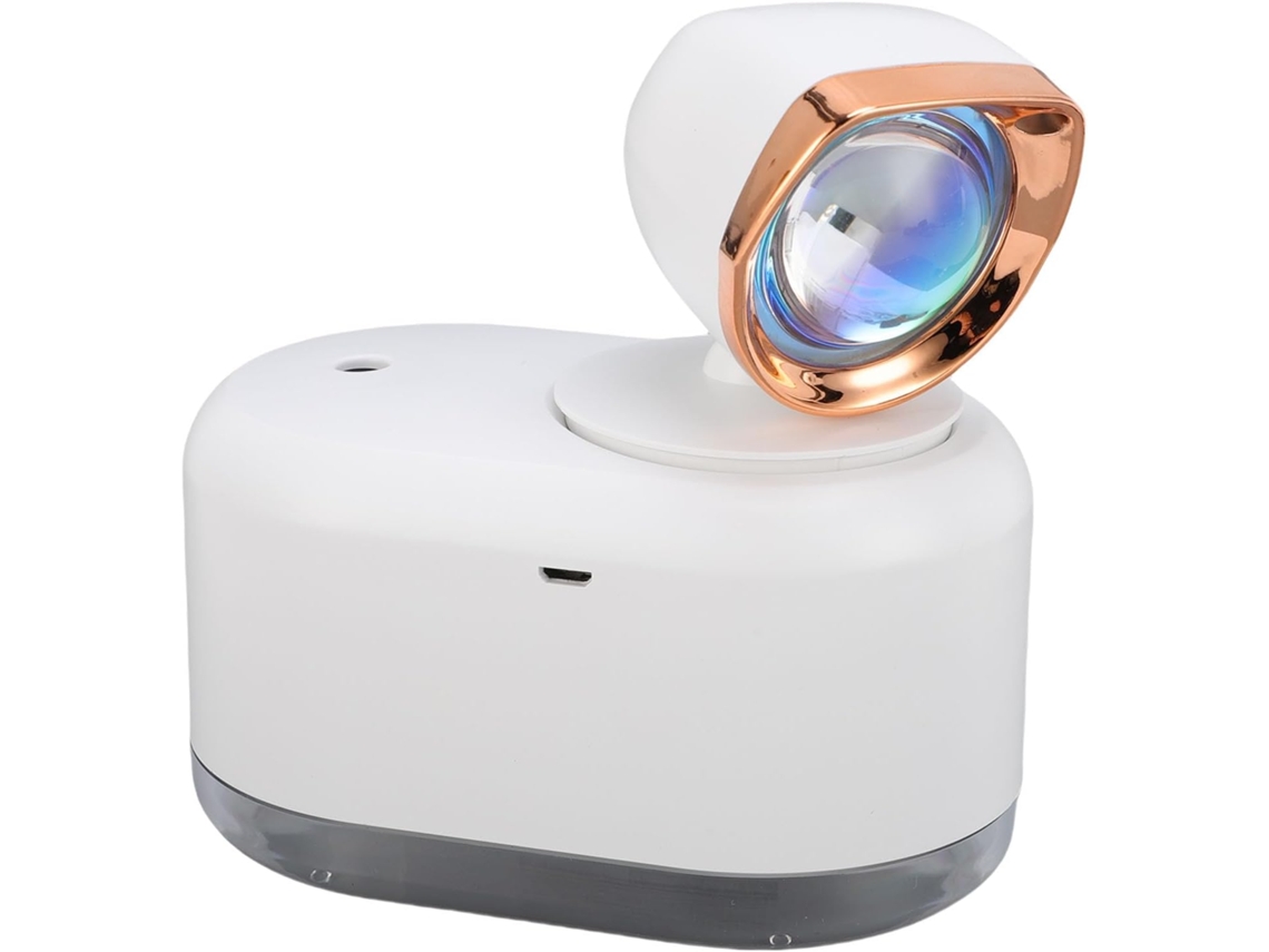 Umidificador Yctze Sunset Light Com 300 Ml De Água – Névoa Fria Recarregável Via Usb Para Uso Em