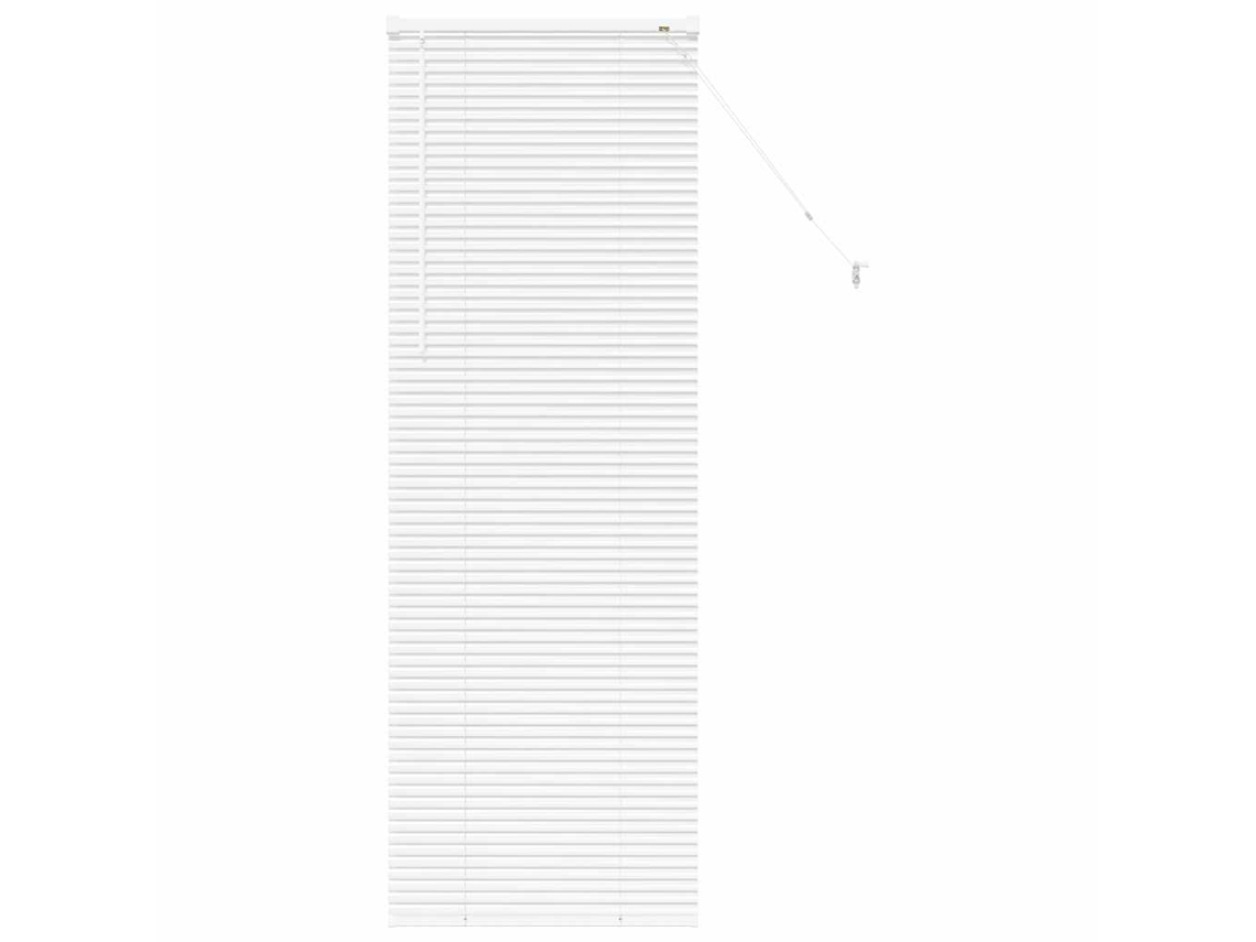 Conjunto 1 Persianas Venecianas Vidaxl Branco Alumínio (175 X 65 Cm)