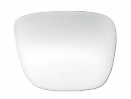 Vidro Vituber Quadrado Branco Opala 20cm Ltde