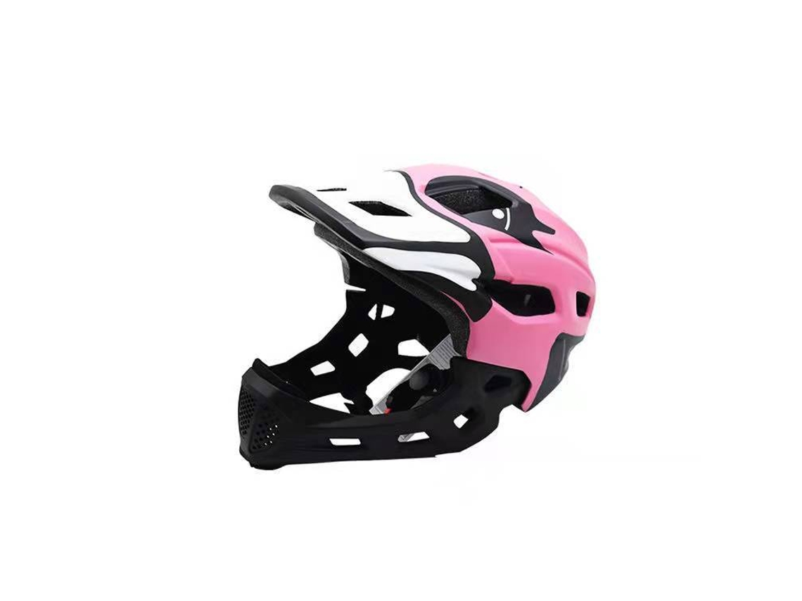 (rosa) Capacete Infantil Para Ciclismo, Capacete Esportivo, Capacete Integral Removível