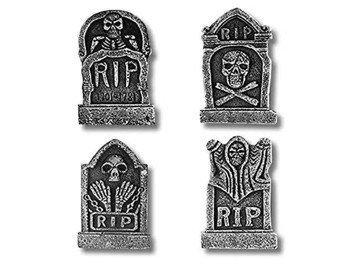 Ornamentos De Tumba Com Decoração 3d E Layout De Cena Adereços