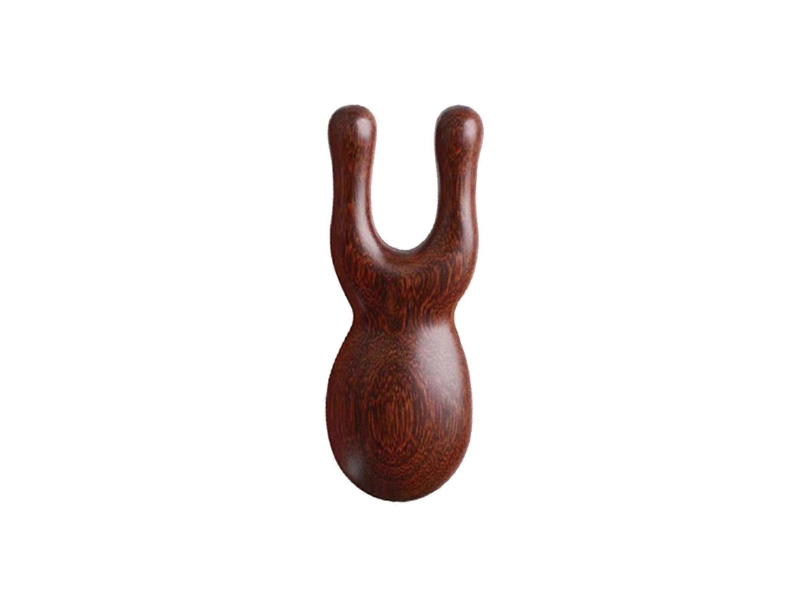 Pente De Sândalo E Massageador Em Formato De Chifre Para Cuidados Capilares E Relaxamento Do Couro Cabeludo. Múltiplas Funções. Jinyubo Store
