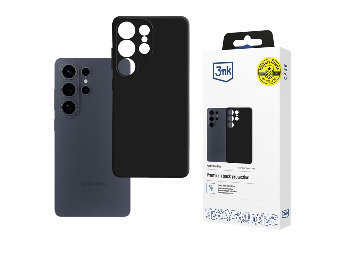 Capa Fosca 3mk Pro Para Samsung Galaxy S26 - Ultra Proteção