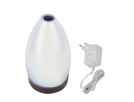 Difusor De Aromaterapia Ultrasónico 100ml Humidificador Com Luz Noturna Led Tomada Ue Aiailikill