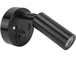 Luminária De Leitura Led 3w, Luminária De Cabeceira Para Leitura Na Cama, Luminária Led Giratória Ultraleve Com Cabo De