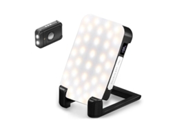 Lanterna Multifuncional Para Camping Ao Ar Livre Com Carregamento Usb Para Barraca (preto)