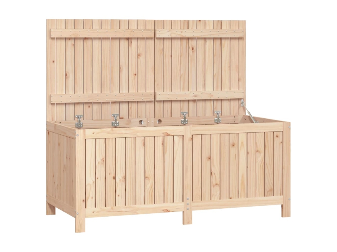 Garden Storage Box, Garden Storage Boxes Vidaxl Marrom Madeira De Pinho (147 X 68 X 64 Cm)