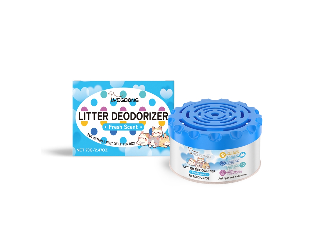 Gel Desodorante Yegbong para Areia de Gato