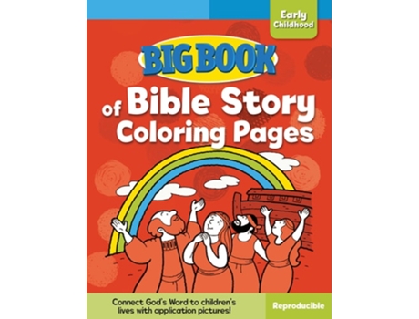 Livro Bbo Bible Story Coloring Pages de David C Cook (Inglês)