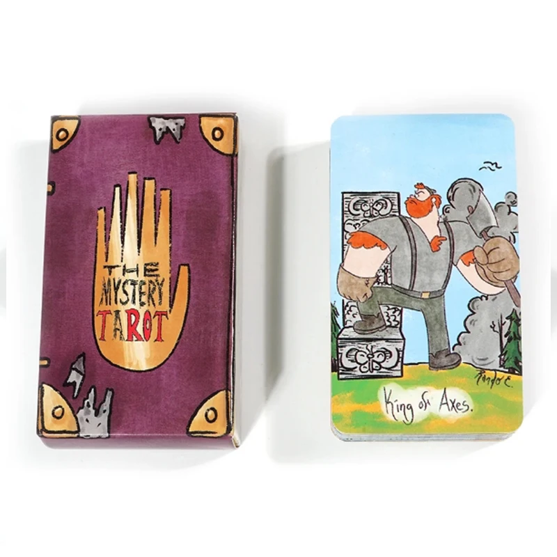 Baralho De Tarô Misterioso Com Tema De Gravity Falls, 78 Cartas, Adequado Para Iniciantes.